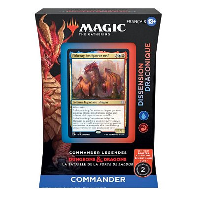 Magic the Gathering Commander Légendes : la bataille de la Porte de Baldur Commander Decks Display (4) francouzsky