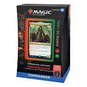 Magic the Gathering Commander Légendes : la bataille de la Porte de Baldur Commander Decks Display (4) francouzsky