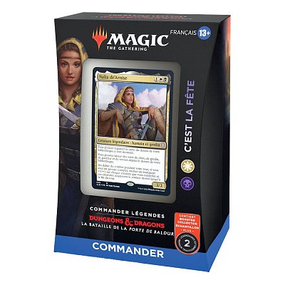 Magic the Gathering Commander Légendes : la bataille de la Porte de Baldur Commander Decks Display (4) francouzsky