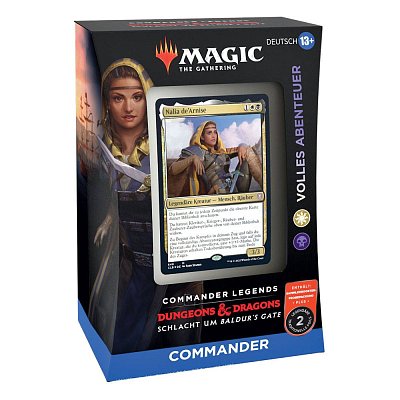 Magic the Gathering Commander Legends: Schlacht um Baldur\'s Gate Commander Decks Display (4) německy