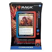 Magic the Gathering Commander Legends: Schlacht um Baldur\'s Gate Commander Decks Display (4) německy