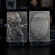 Magic the Gathering Ingot Garruk Wildspeaker Limited Edition (postříbřeno)