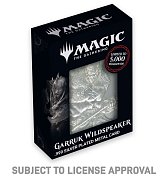 Magic the Gathering Ingot Garruk Wildspeaker Limited Edition (postříbřeno)