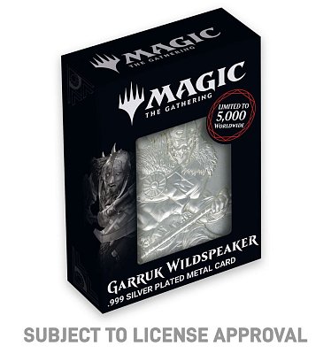 Magic the Gathering Ingot Garruk Wildspeaker Limited Edition (postříbřeno)