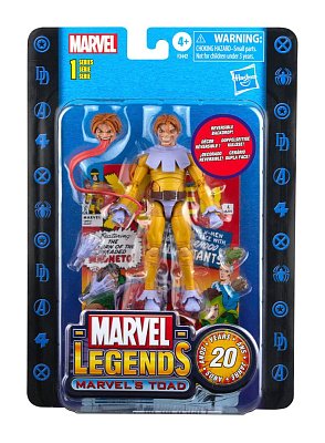 Sběratelská akční figurka Marvel Legends 20th Anniversary Series 1 2022 Marvel's Toad 15 cm