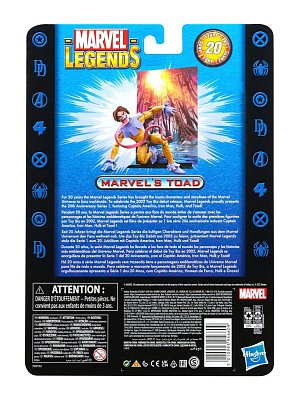 Sběratelská akční figurka Marvel Legends 20th Anniversary Series 1 2022 Marvel's Toad 15 cm
