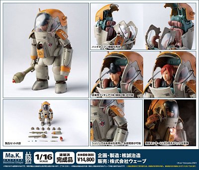 Maschinen Krieger Akční Figura 1/16 Gustav 14 cm