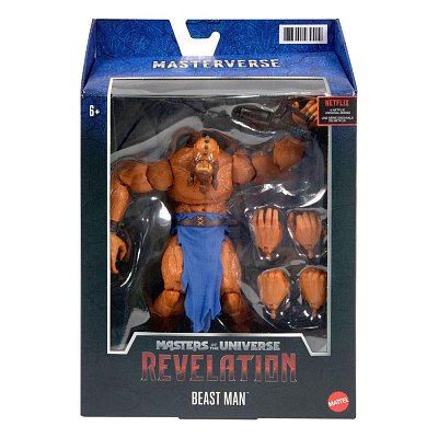 Masters of the Universe: Revelation Masterverse Action Figure 2021 Beast Man 18 cm - Poškozený obal
