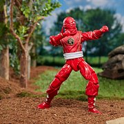 Mighty Morphin Power Rangers Kolekce blesků Akční figurka Ninja Red Ranger 15 cm