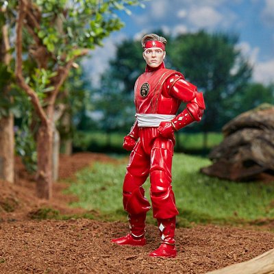 Mighty Morphin Power Rangers Kolekce blesků Akční figurka Ninja Red Ranger 15 cm