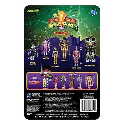 Mighty Morphin Power Rangers ReAction Action Figurka Scorpina 10 cm