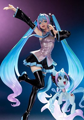 My Little Pony feat. Hatsune Miku Bishoujo PVC socha 1/7 Hatsune Miku Pony 22 cm