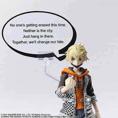 Sběratelská akční figurka Neo The World Ends with You Bring Arts Rindo 14 cm