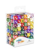 Oakie Doakie Dice D6 Dice Retail Pack 12 mm Mixed (192)