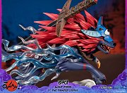 Okami PVC socha Oki (Vlčí forma) 21 cm - Poškozený obal