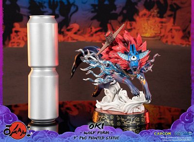 Okami PVC socha Oki (Vlčí forma) 21 cm - Poškozený obal