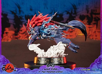 Okami PVC socha Oki (Vlčí forma) 21 cm - Poškozený obal