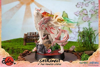 Okami PVC socha Shiranui (standardní pozice) 23 cm