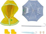 Originální díly pro figurky panenek Nendoroid Outfit Set Rain Poncho - Yellow