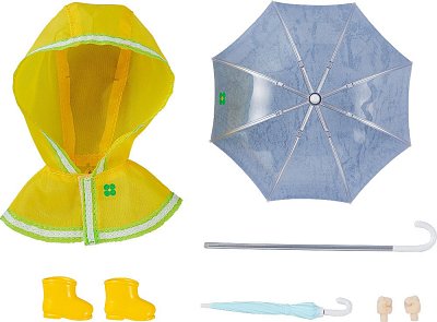 Originální díly pro figurky panenek Nendoroid Outfit Set Rain Poncho - Yellow