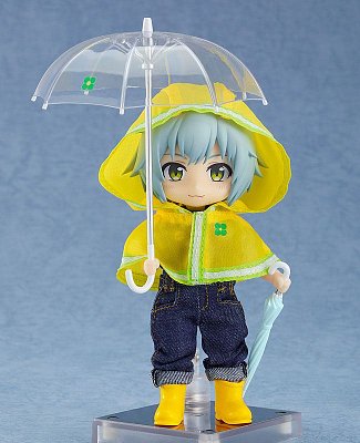 Originální díly pro figurky panenek Nendoroid Outfit Set Rain Poncho - Yellow