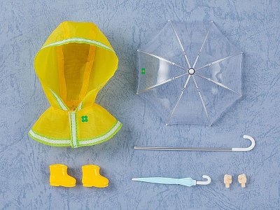Originální díly pro figurky panenek Nendoroid Outfit Set Rain Poncho - Yellow