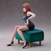 Originální ilustrace PVC Socha Doshima Ilustrace Senior Office Lady With Many Moles 23 cm
