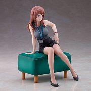 Originální ilustrace PVC Socha Doshima Ilustrace Senior Office Lady With Many Moles 23 cm