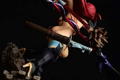 Socha Fairy Tail 1/6 Erza Scarlet the Knight Ver. Další barva Black Armor 31 cm