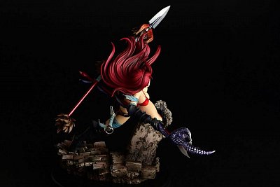 Socha Fairy Tail 1/6 Erza Scarlet the Knight Ver. Další barva Black Armor 31 cm