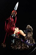 Socha Fairy Tail 1/6 Erza Scarlet the Knight Ver. Další barva Black Armor 31 cm