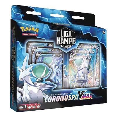 Pokémon TCG V-Max League Deck Rappenreiter-Coronospa/Schimmelreiter-Coronospa *německá verze*