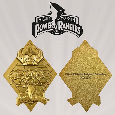 Limitovaná edice Power Rangers Medallion (pozlacené)