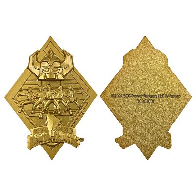 Limitovaná edice Power Rangers Medallion (pozlacené)