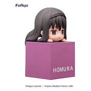 Puella Magi Madoka Magica Hikkake PVC socha Homura Akemi 10 cm