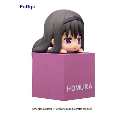 Puella Magi Madoka Magica Hikkake PVC socha Homura Akemi 10 cm