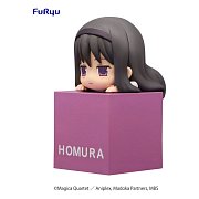 Puella Magi Madoka Magica Hikkake PVC socha Homura Akemi 10 cm