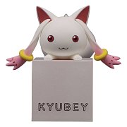 Puella Magi Madoka Magica Hikkake PVC socha Kyubey 10 cm