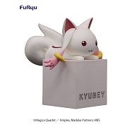 Puella Magi Madoka Magica Hikkake PVC socha Kyubey 10 cm