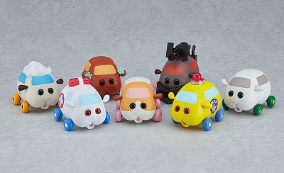 Plastikový model Pui Pui Molcar MODEROID Molcar Patrol Molcar 7 cm