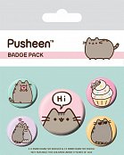 Pusheen Pin Badges 5-Pack Pusheen Says Hi