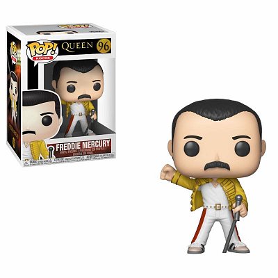 Královna POP! Rocks Vinyl Figurka Freddie Mercury Wembley 1986 9 cm