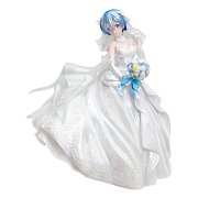 Re:ZERO – Starting Life in Another World – PVC socha 1/7 Rem Wedding Dress Ver. 23 cm