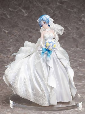 Re:ZERO – Starting Life in Another World – PVC socha 1/7 Rem Wedding Dress Ver. 23 cm