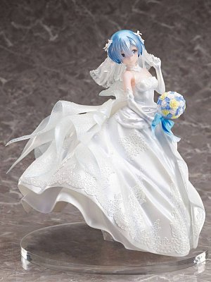 Re:ZERO – Starting Life in Another World – PVC socha 1/7 Rem Wedding Dress Ver. 23 cm