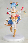Re:ZERO – Starting Life in Another World – PVC socha 1/7 Rem Christmas Maid Ver. 24 cm