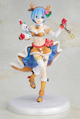 Re:ZERO – Starting Life in Another World – PVC socha 1/7 Rem Christmas Maid Ver. 24 cm