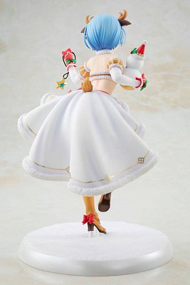 Re:ZERO – Starting Life in Another World – PVC socha 1/7 Rem Christmas Maid Ver. 24 cm