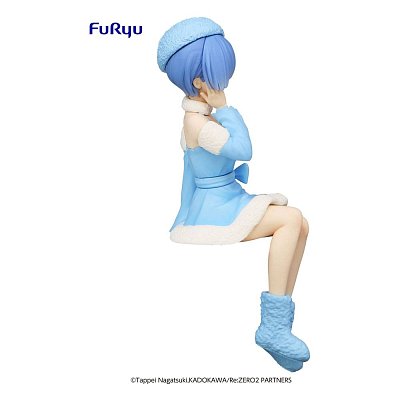 Re:Zero Noodle Stopper PVC Socha Rem Snow Princess 14 cm