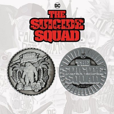 Sběratelská limitovaná edice Suicide Squad Coin Kind Shark